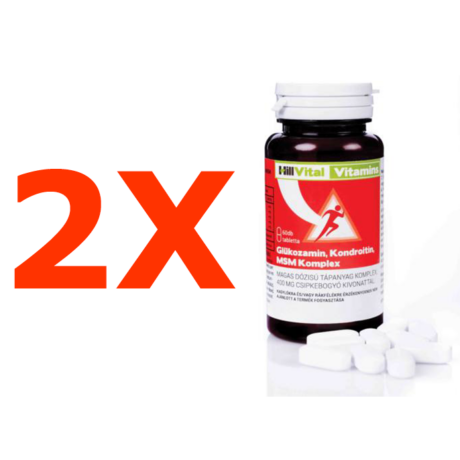 Dr. Herz Glükozamin-Kondroitin-szulfát+MSM tabletta - 90db - BioNagyker webáruház